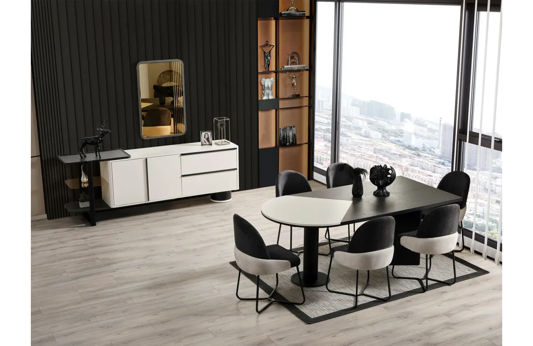 BERLİN YEMEK ODASI TAKIMI