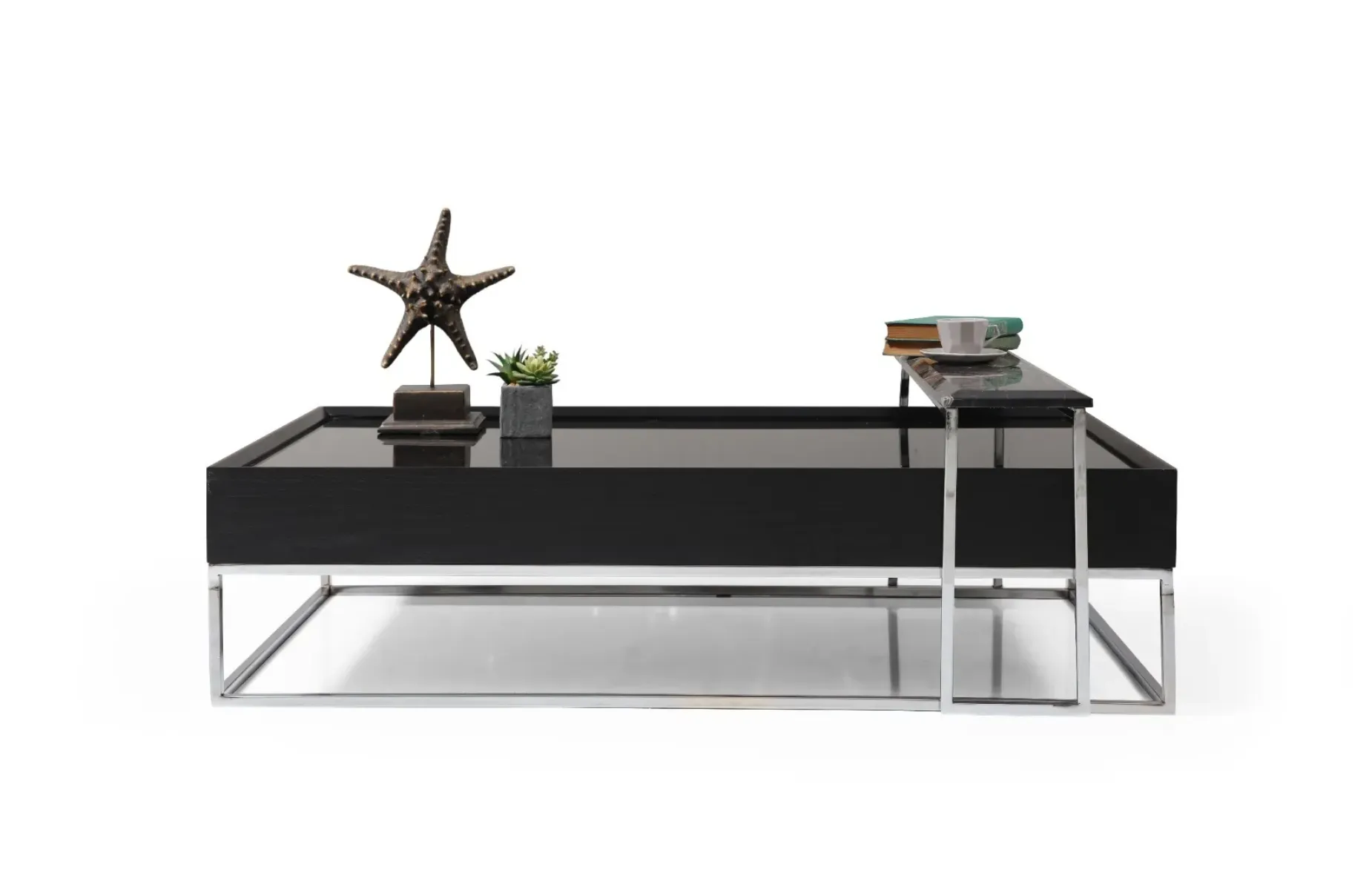 CROWN SİYAH ORTA SEHPA