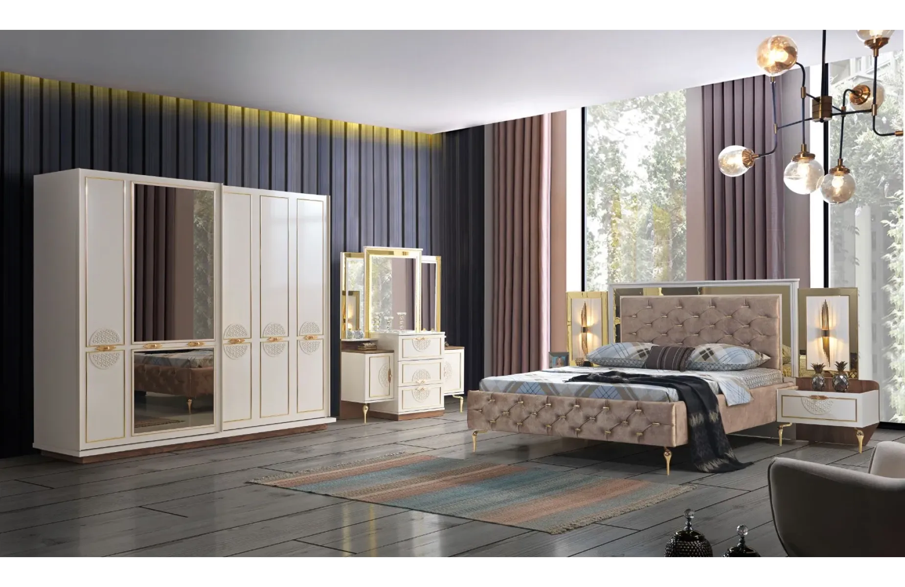 İPEK YATAK ODASI TAKIMI