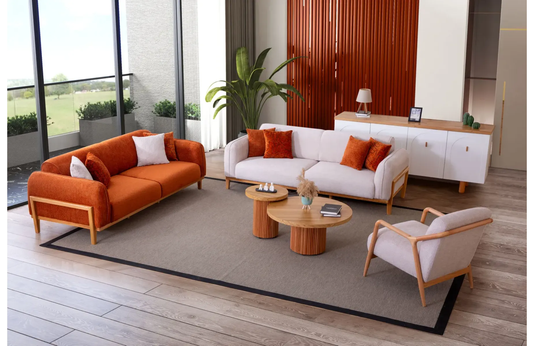 İSKANDİNAV KOLTUK TAKIMI