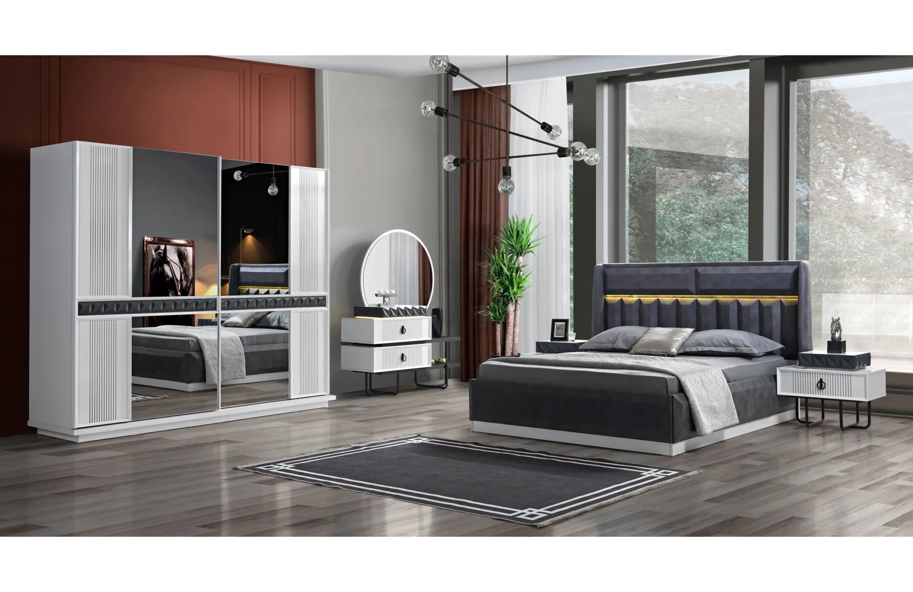 NEHİR YATAK ODASI TAKIMI