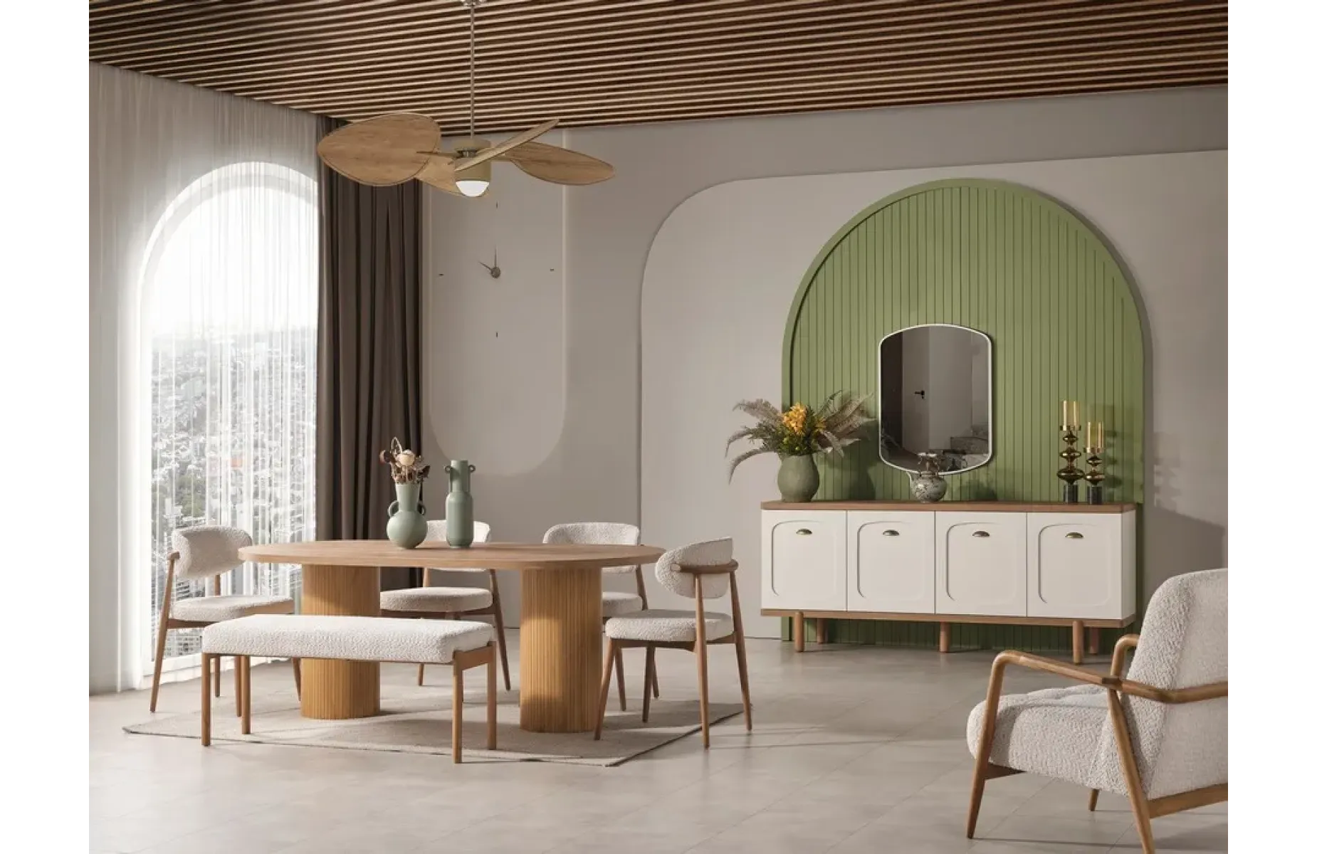 RİGEL YEMEK ODASI TAKIMI