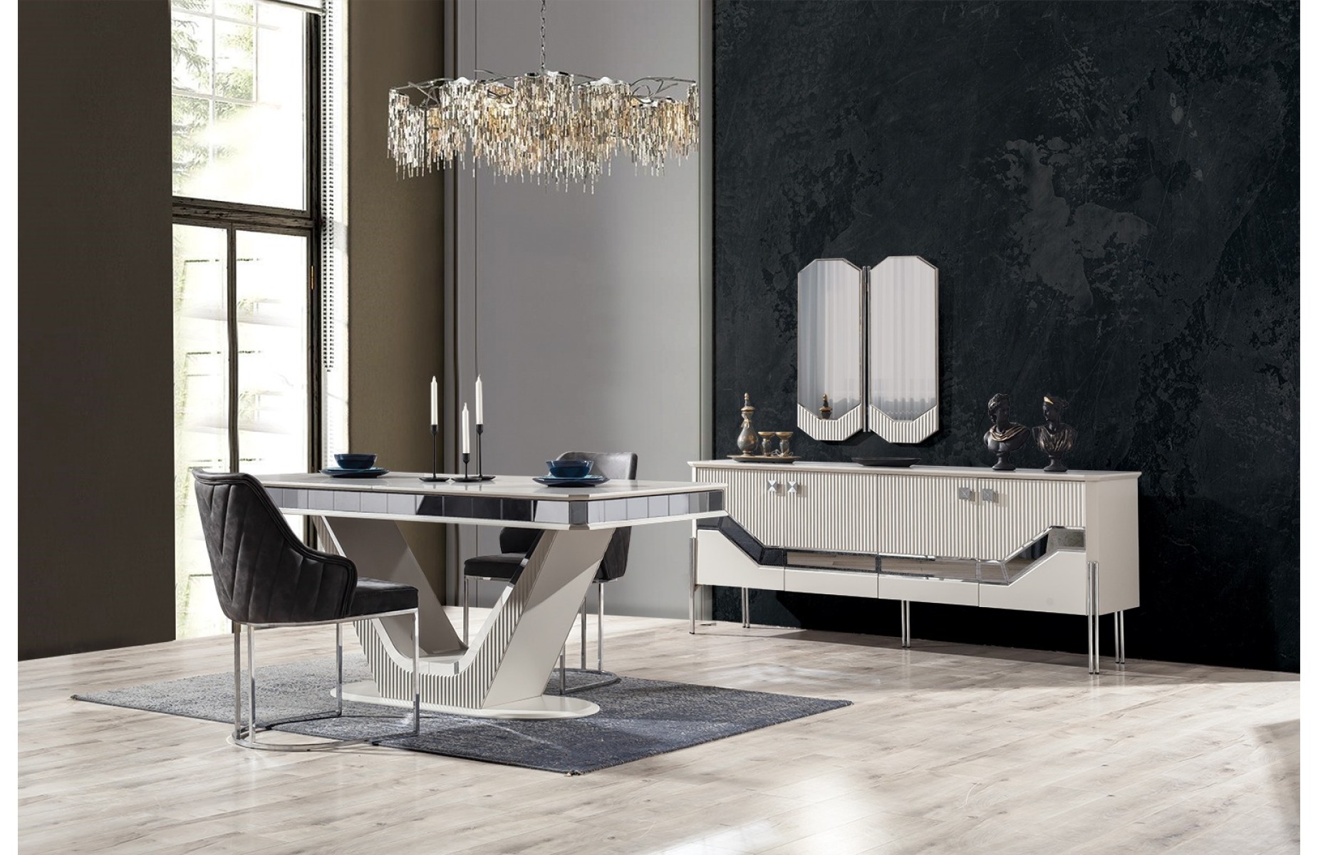 Asya Yemek  Odası Takımı