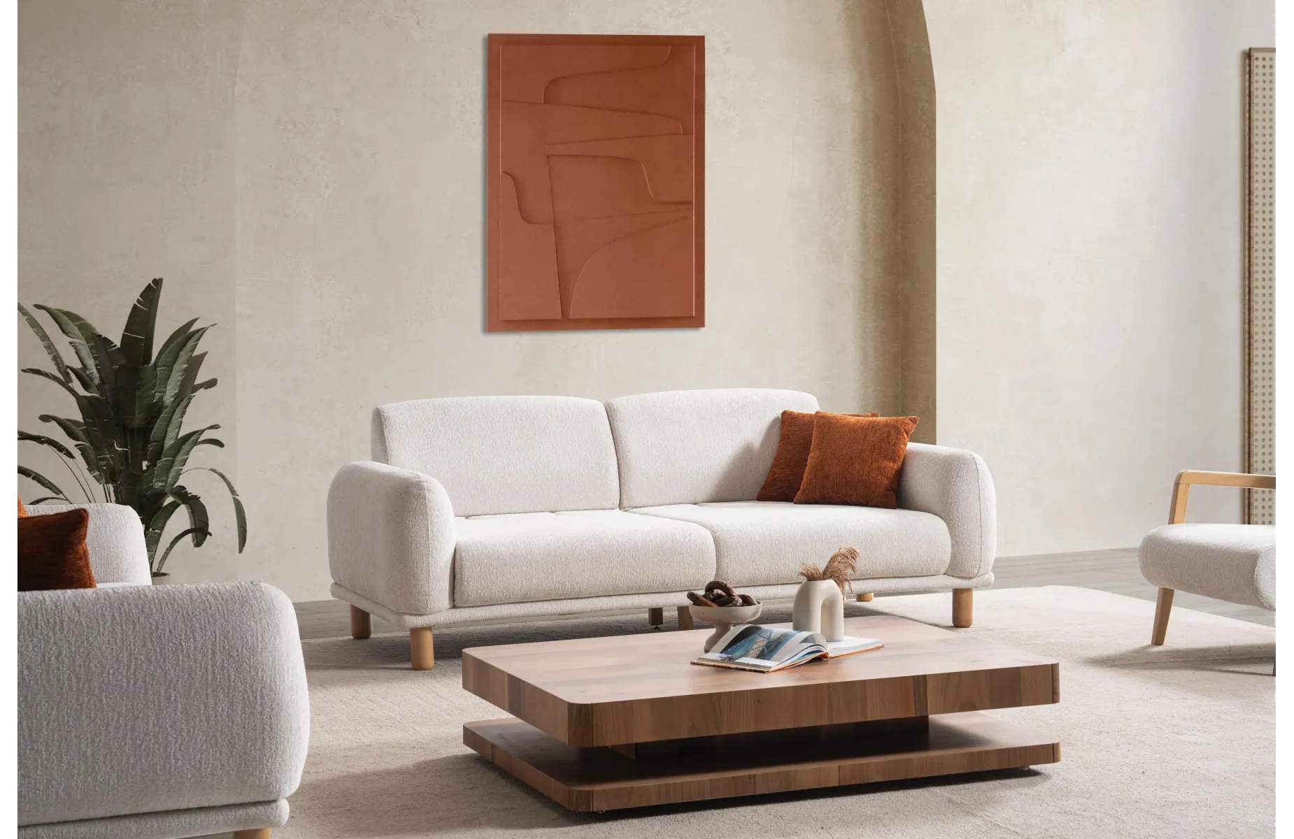 Bubble Üçlü Koltuk