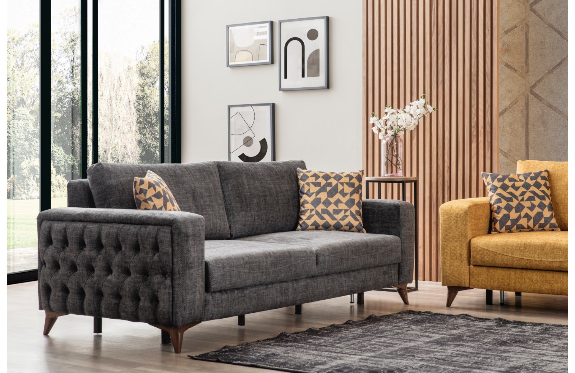 Çınar Üçlü Koltuk