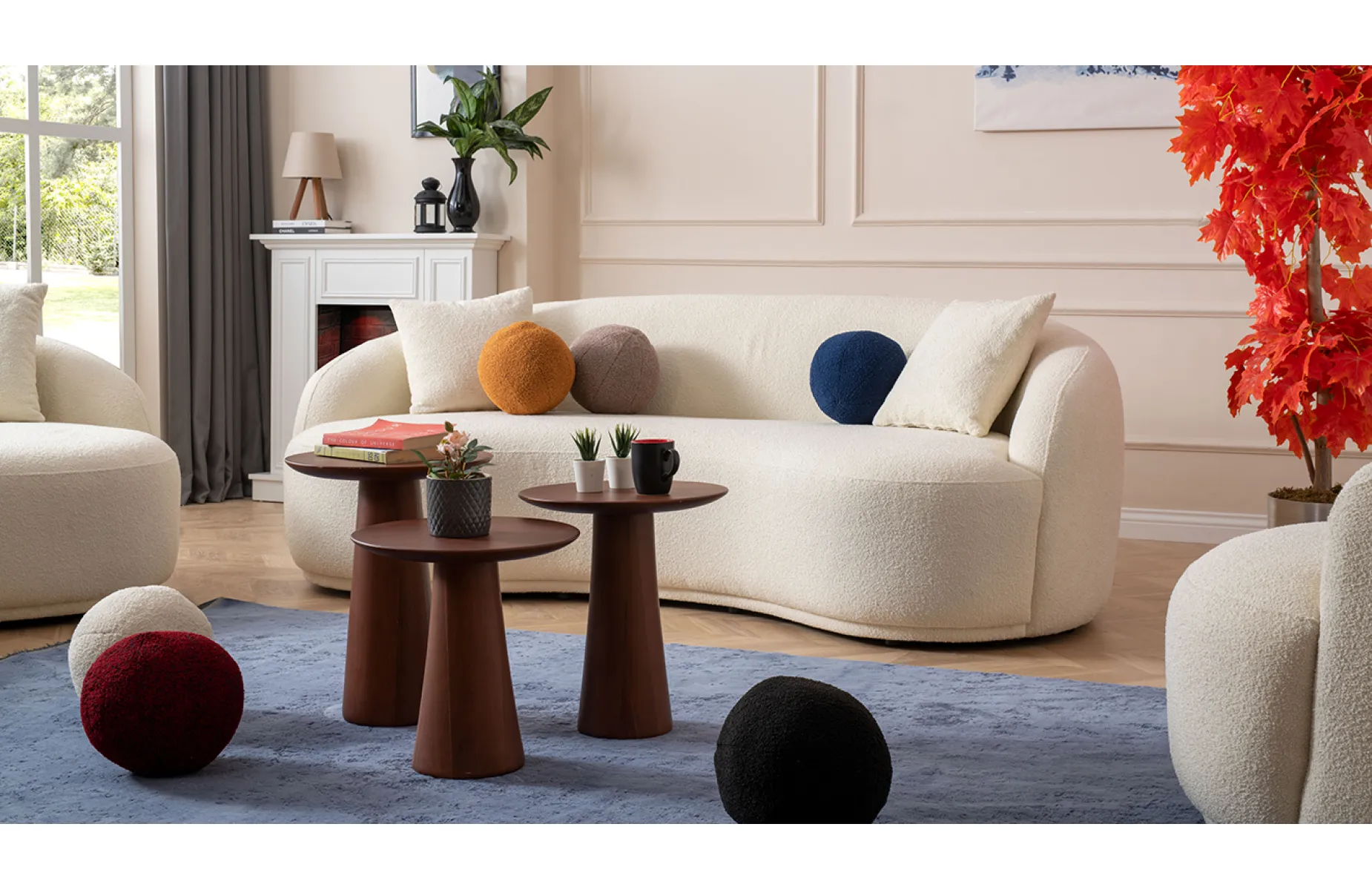 Elips Dörtlü Koltuk