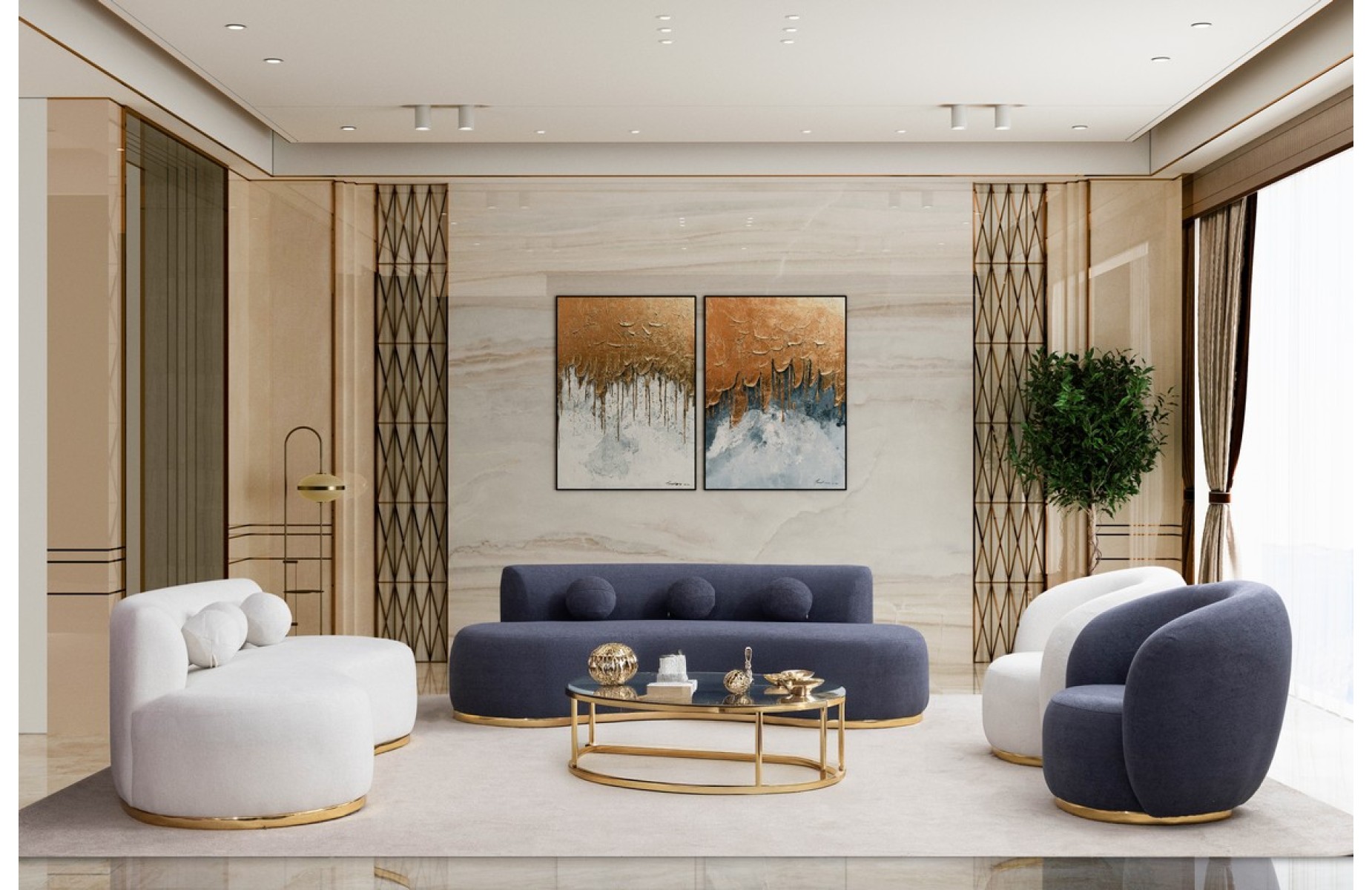 Elips Lüx Koltuk Takımı