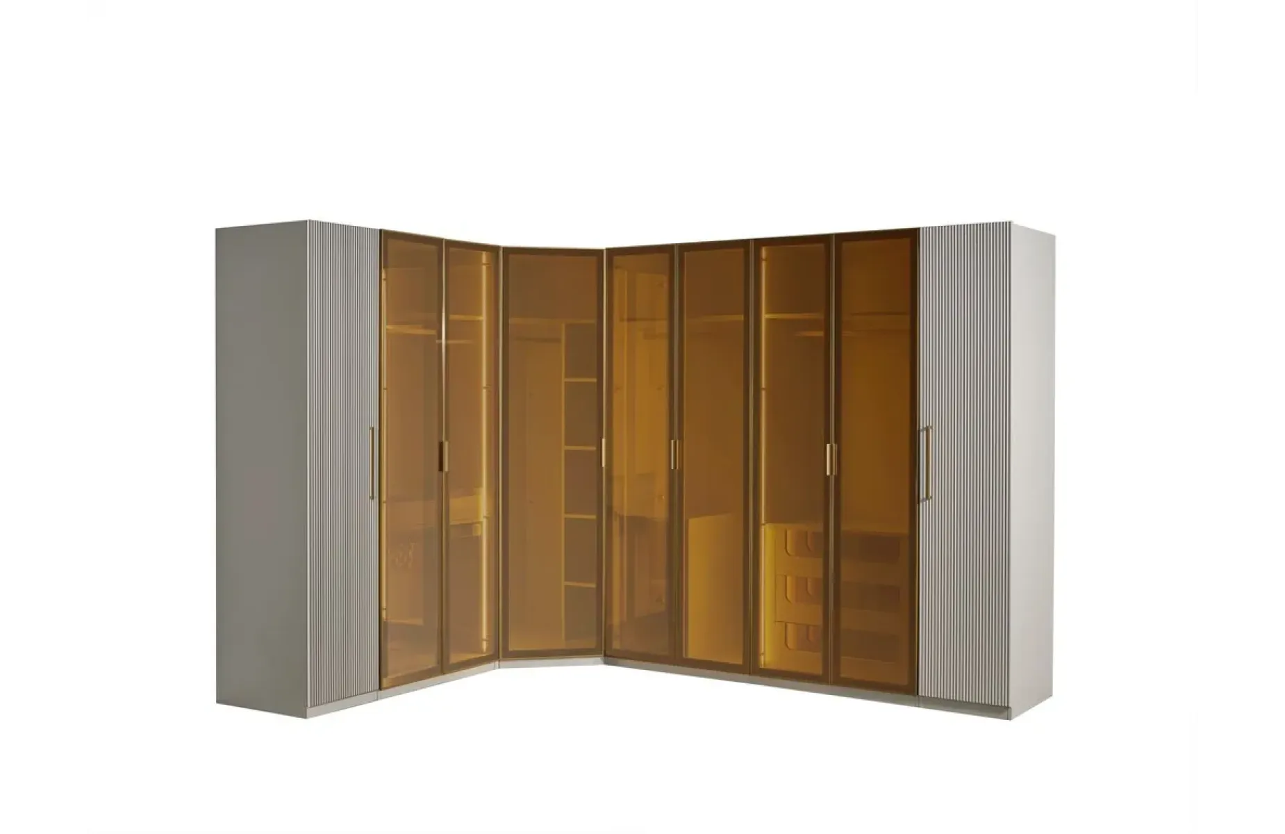 GOLD LİNE GİYİNME DOLABI