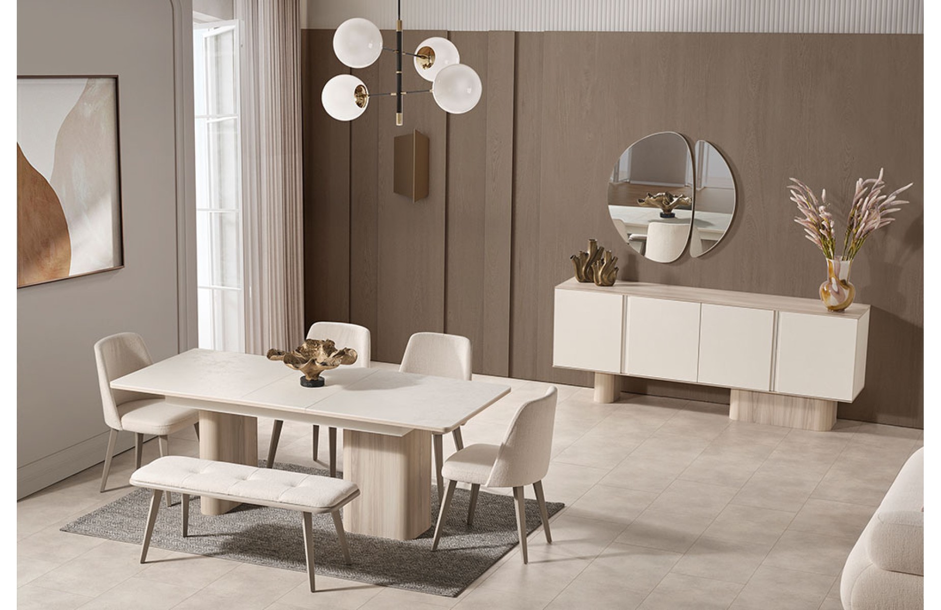 Güneş Yemek Odası Takımı