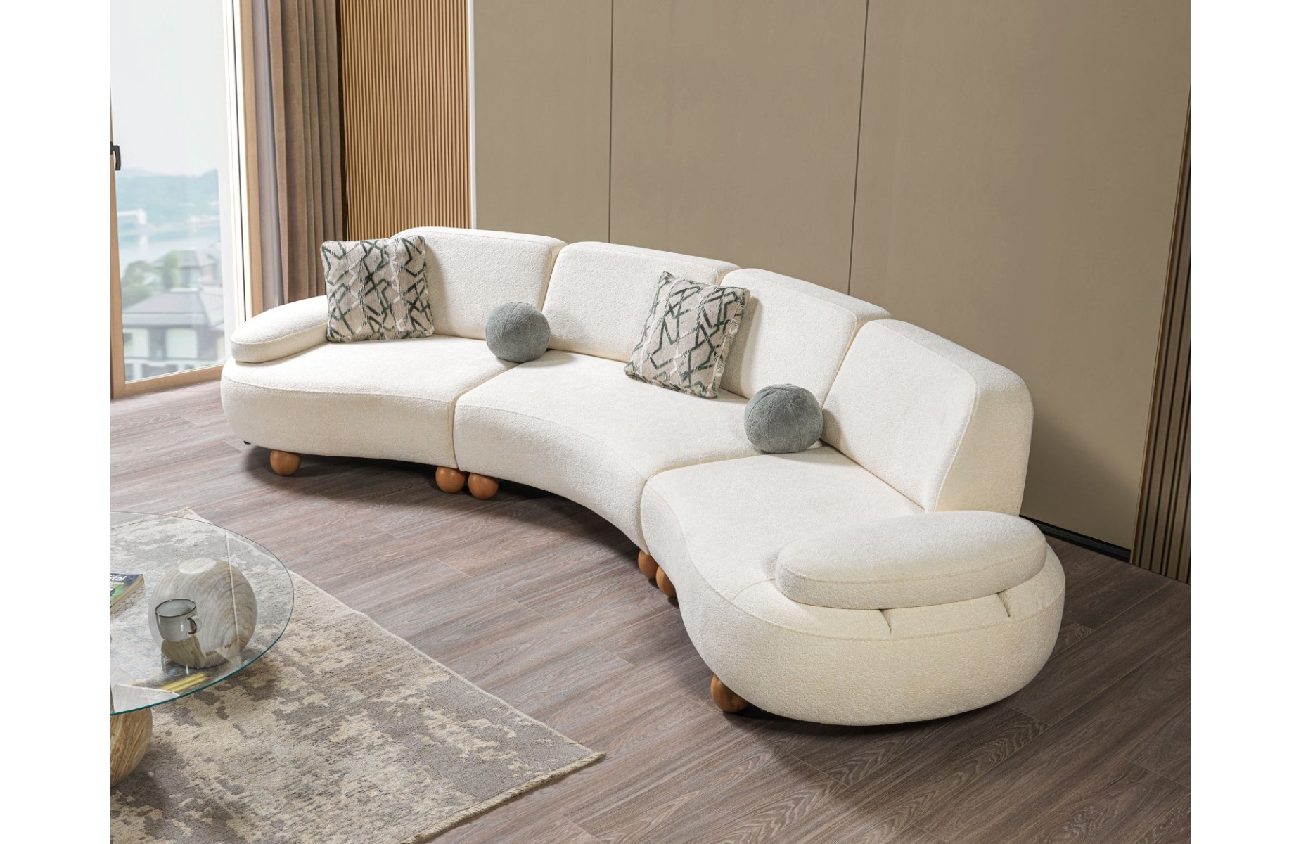 Houston Beşli Koltuk