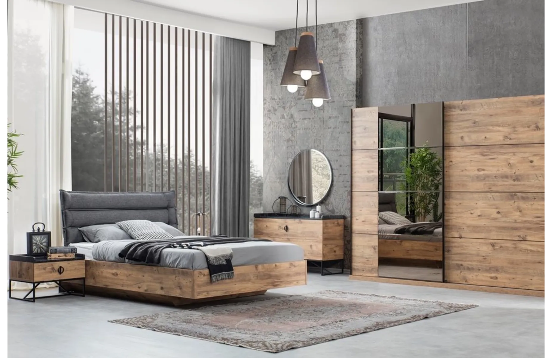 Loft Yatak Odası Takımı