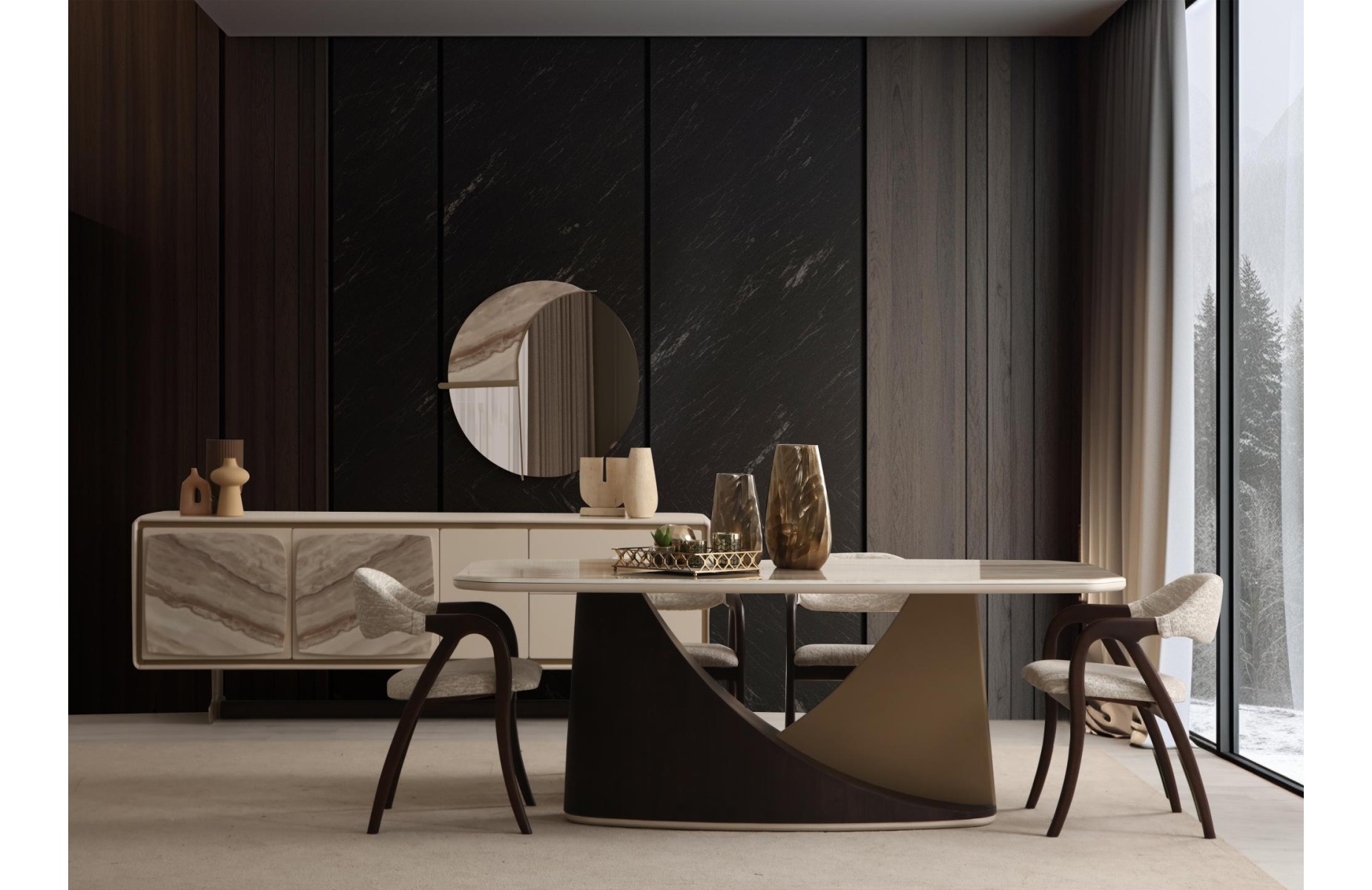 Madrid Yemek Odası Takımı