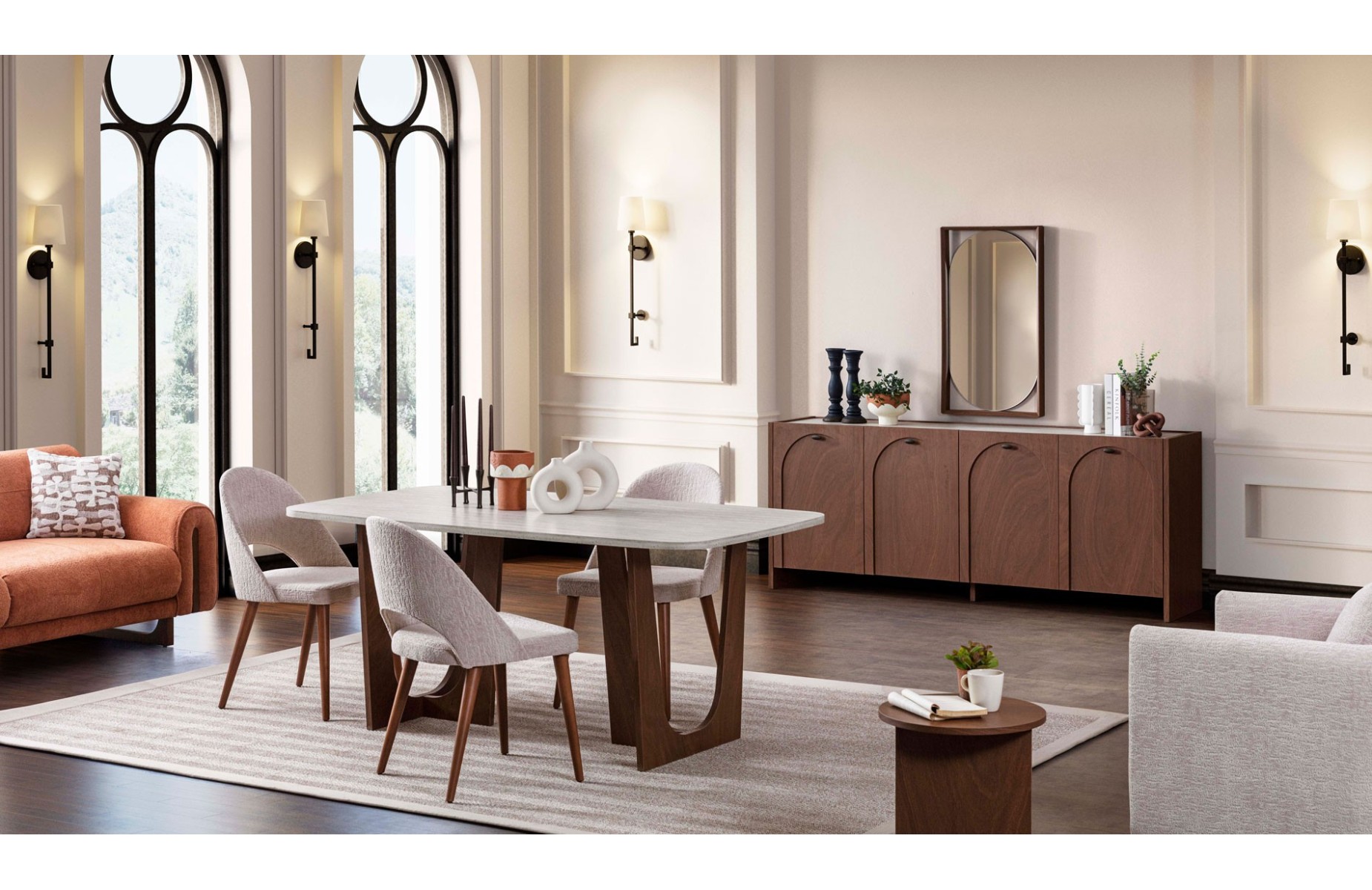 Malaga Yemek  Odası Takımı