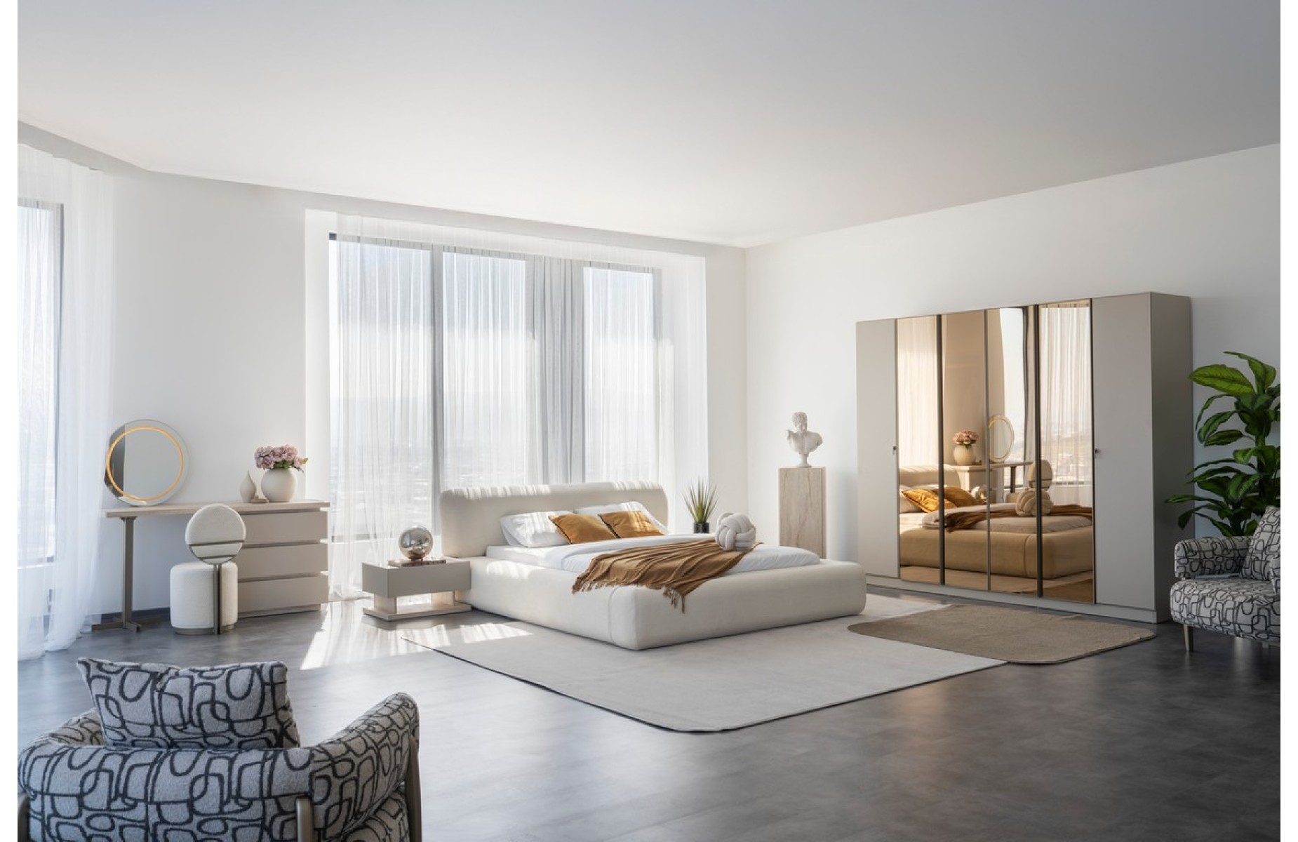 Mocha Yatak  Odası Takımı