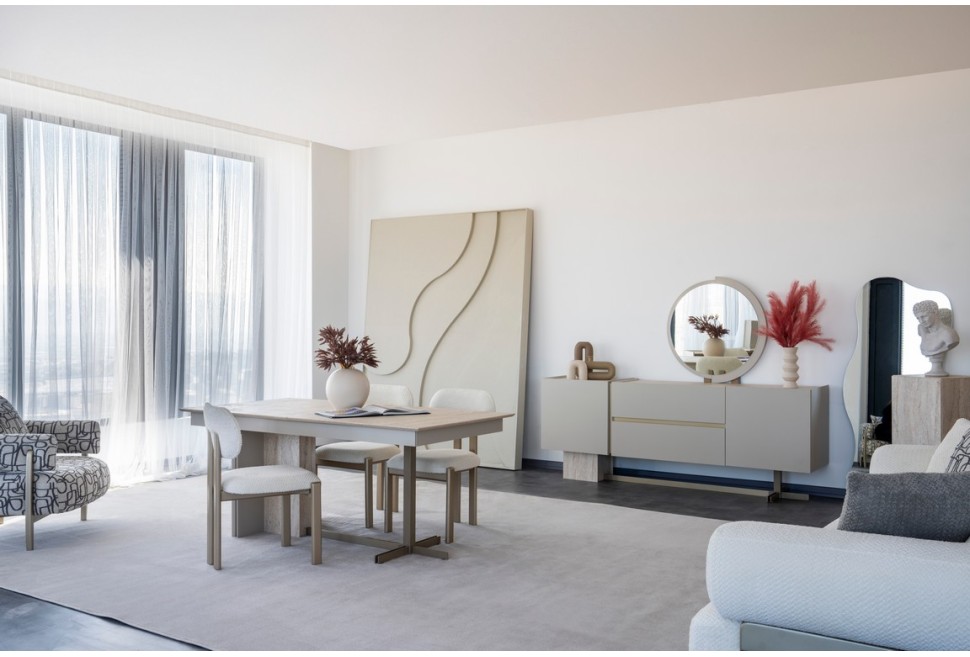 Mocha Yemek Odası Takımı