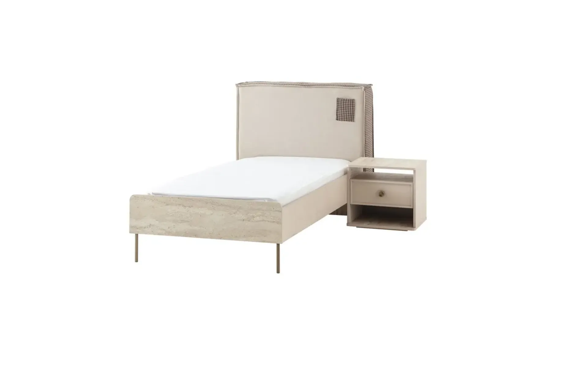 Partenon 100x200 Başlıklı Karyola