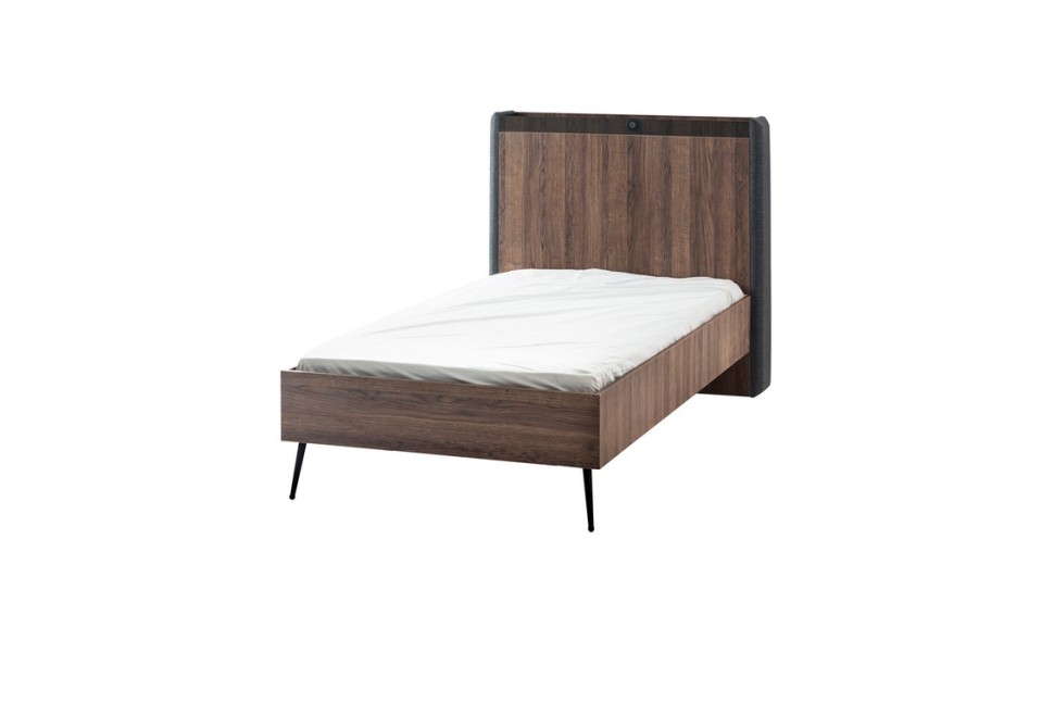 Rodos 120x200 Başlıklı & Bazalı Karyola