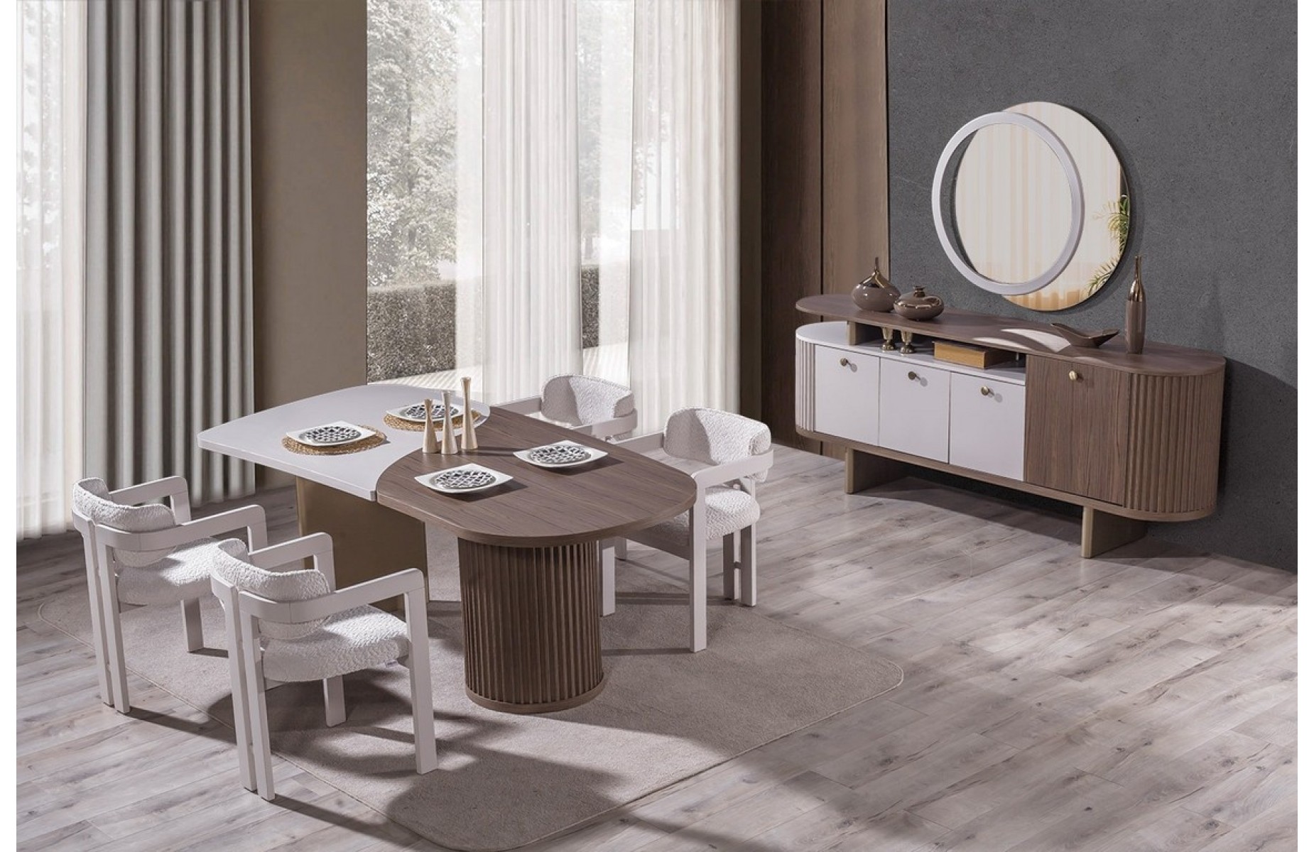 Rubato Yemek Odası Takımı