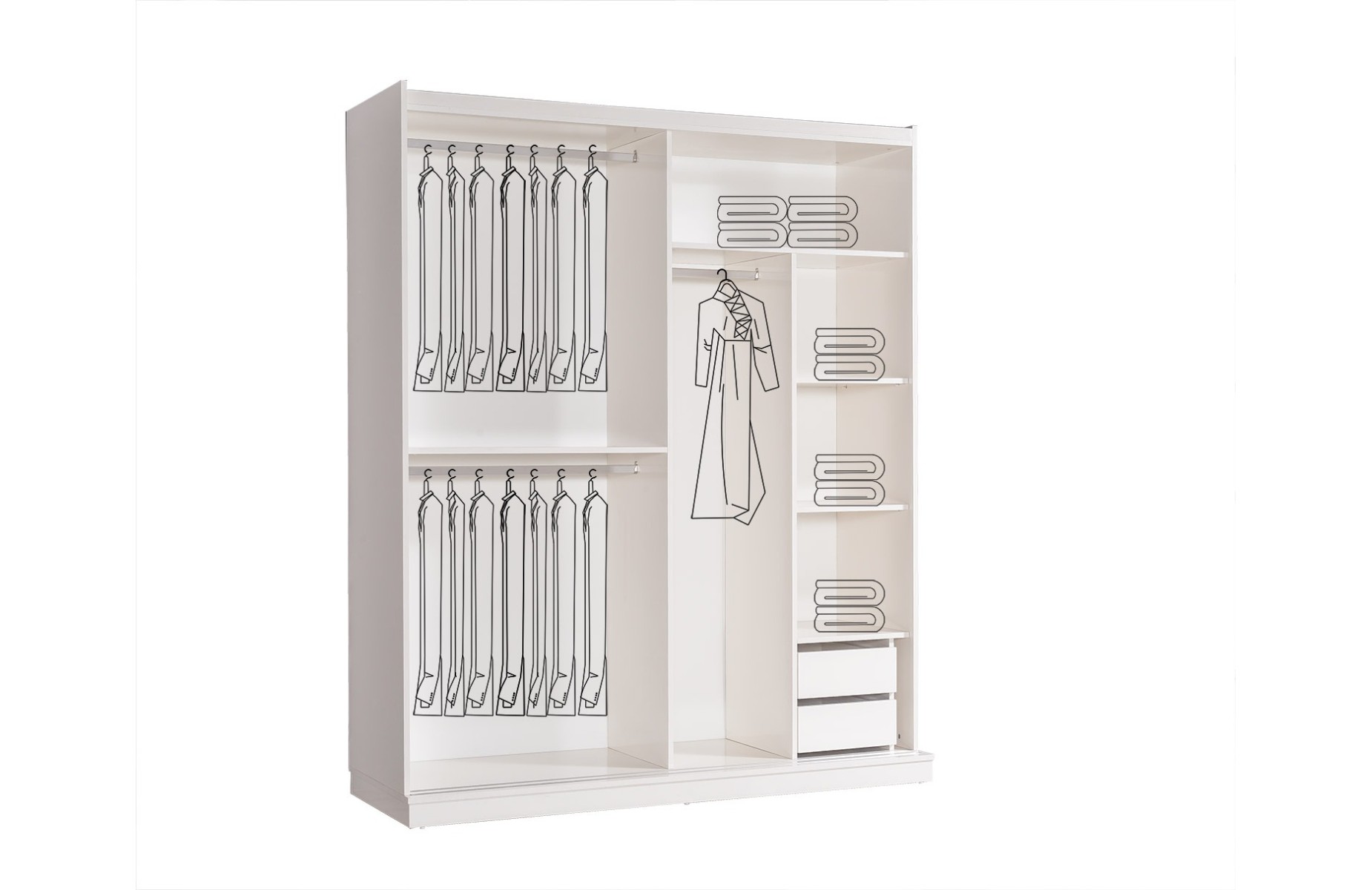 Savana Dört Kapaklı Modül