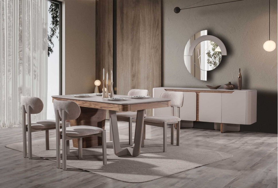 Teslaa Yemek  Odası Takımı