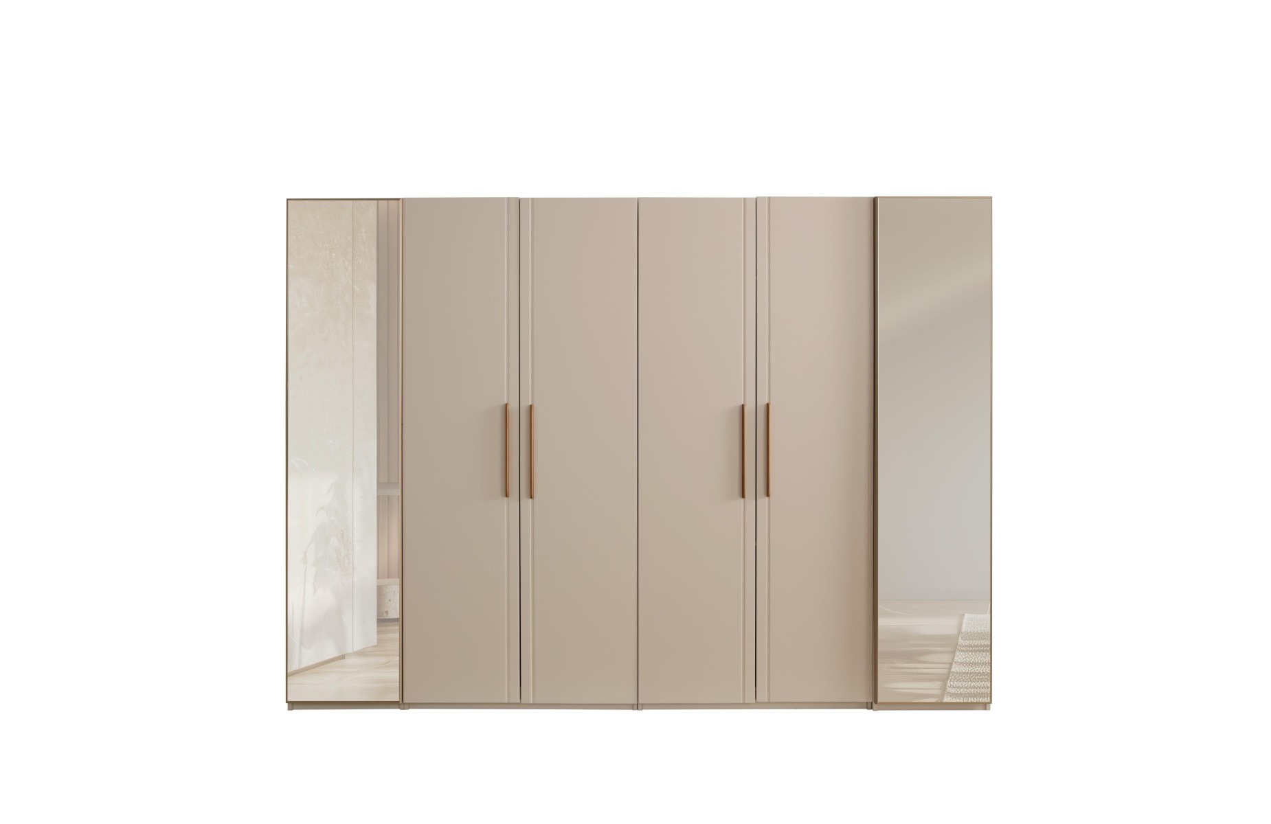 Valencia Tek Kapılı Askılıklı Reflekte Dolap