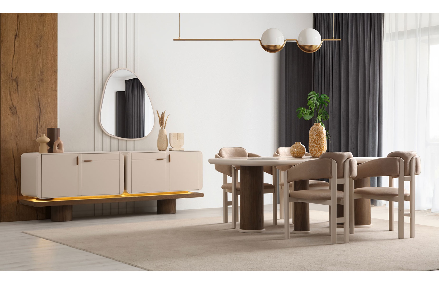 Valencia Yemek Odası Takımı